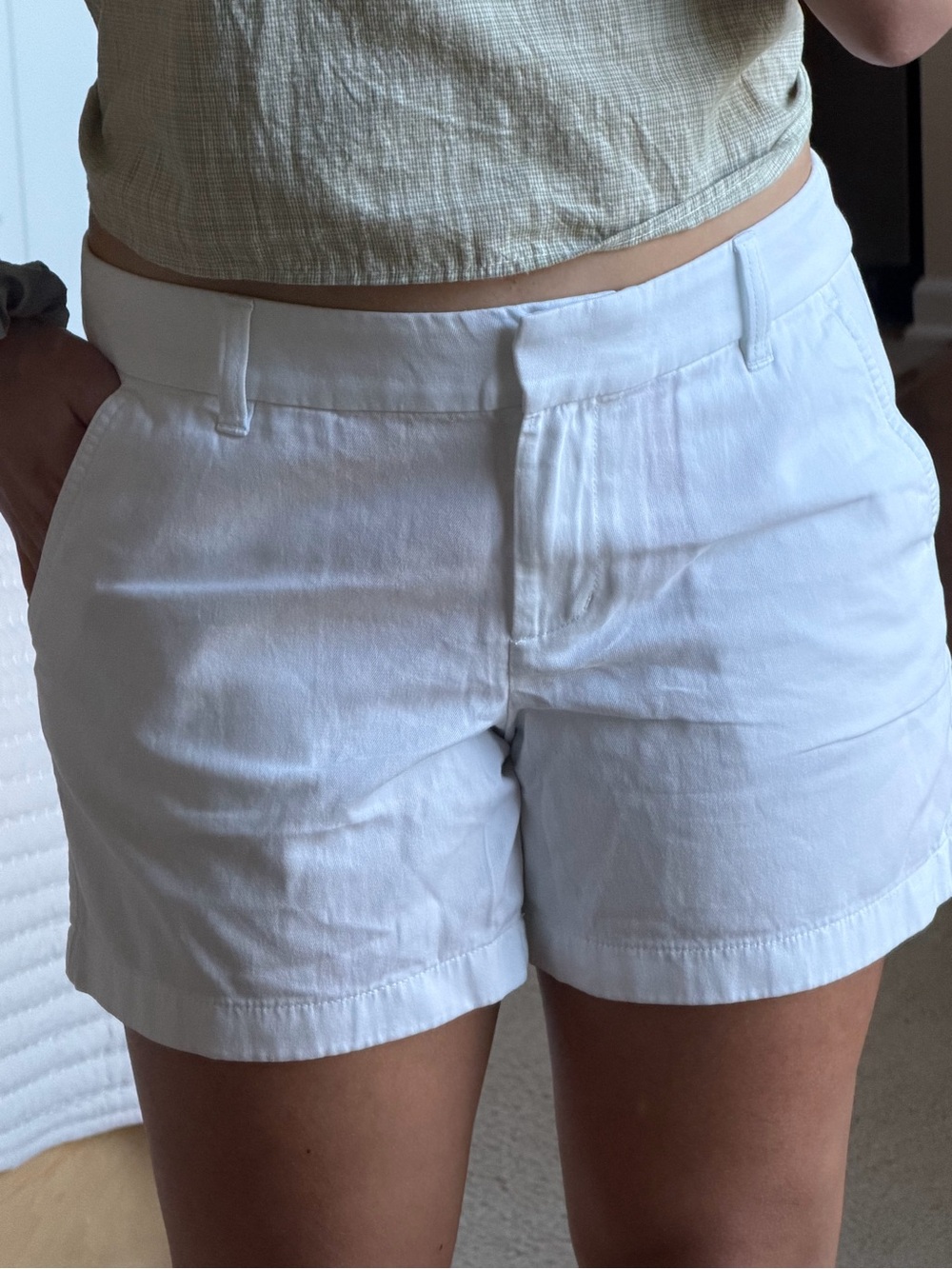 New!! Jcrew White Shorts